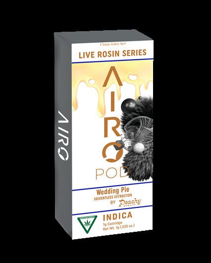 Photograph of product: AIRO - WEDDING PIE - LIVE ROSIN - AIROPOD