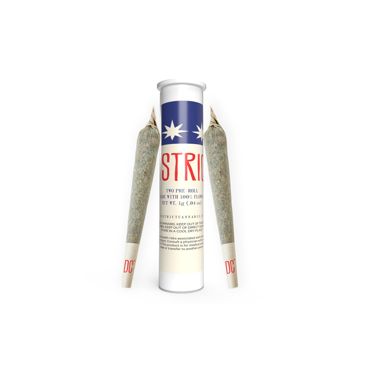 Photograph of product: District Oui'd | Pre Roll | Cherry Limeade Cake | .75g