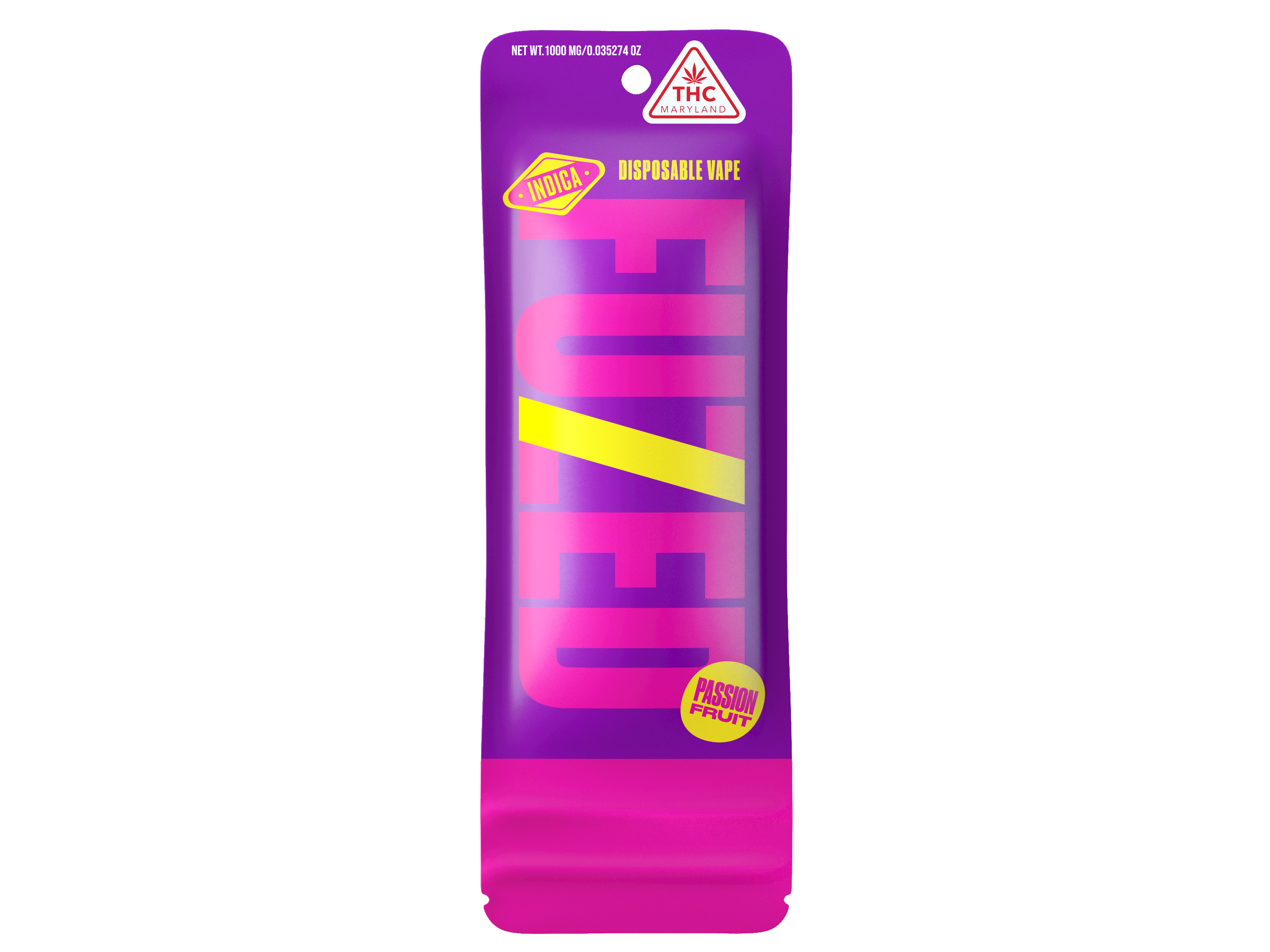 Photograph of product: Fuzed - Passionfruit Disposable (1g)