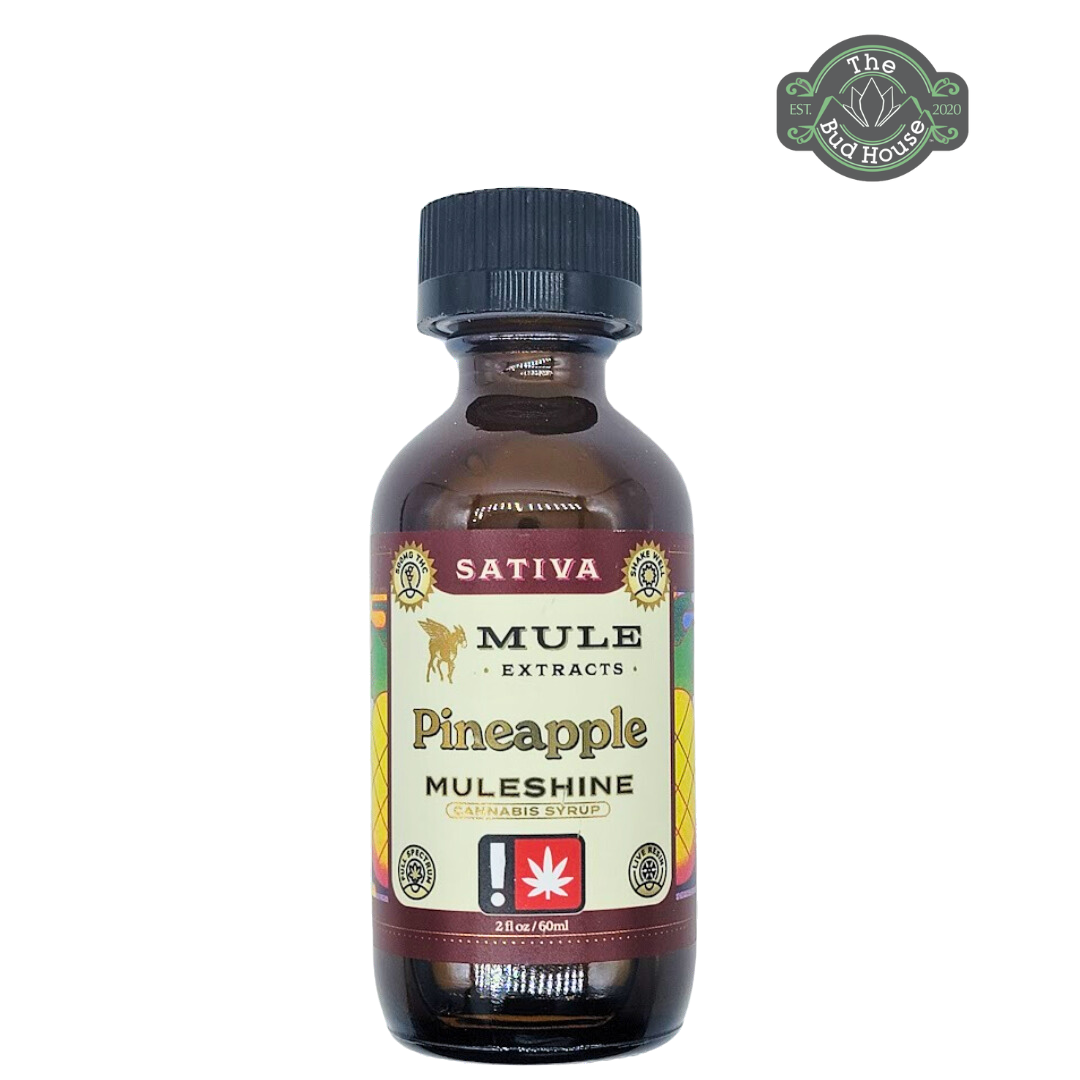 Photograph of product: MuleShine 2oz PINEAPPLE (Oui'd) 500mg Tincture