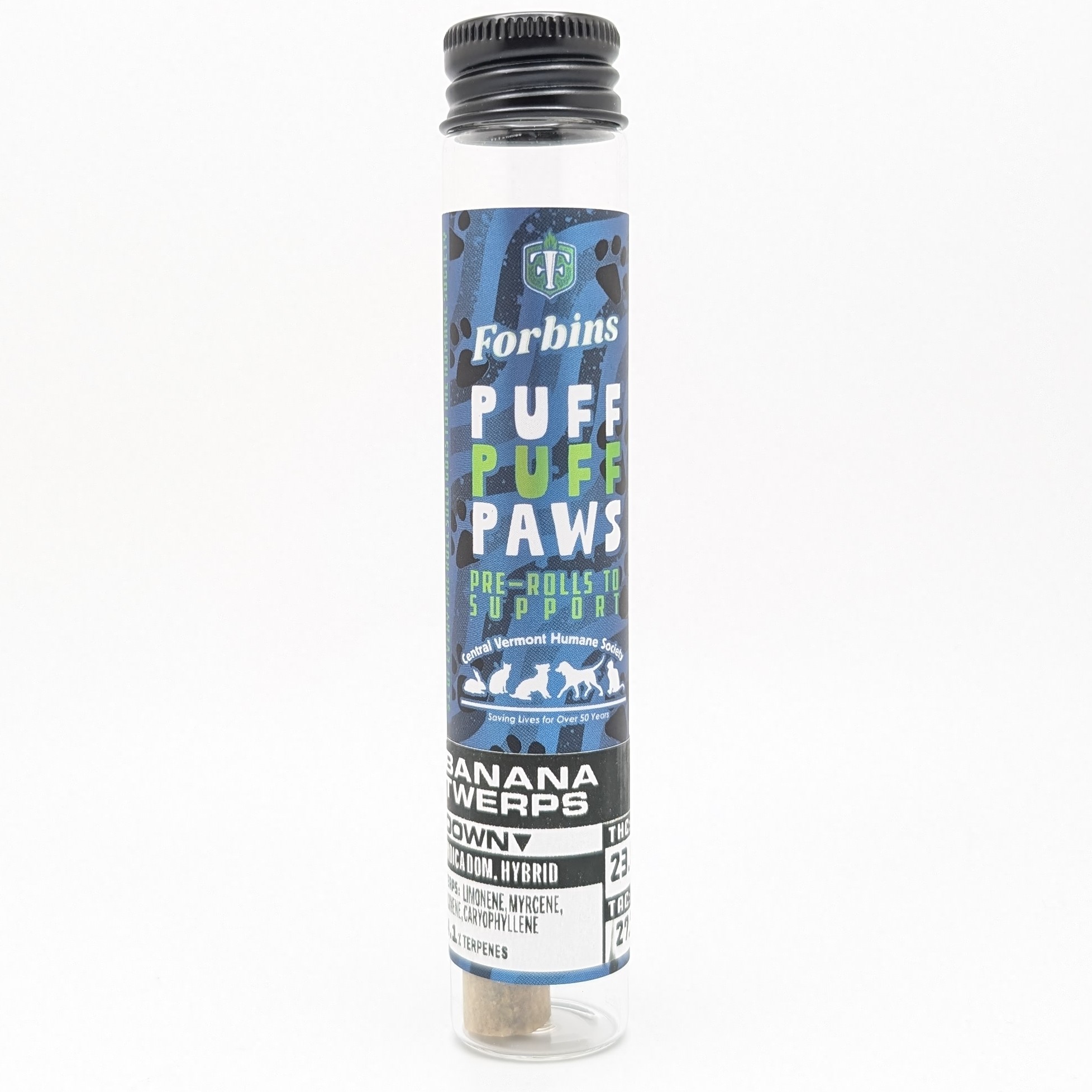 Photograph of Product: Banana Twerps 1g Pre Roll