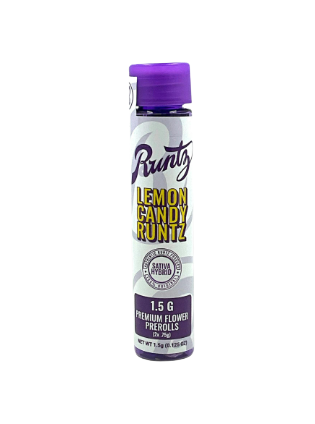 Photograph of product: Runtz - Lemon Candy Runtz - Pre-Roll - 2pk