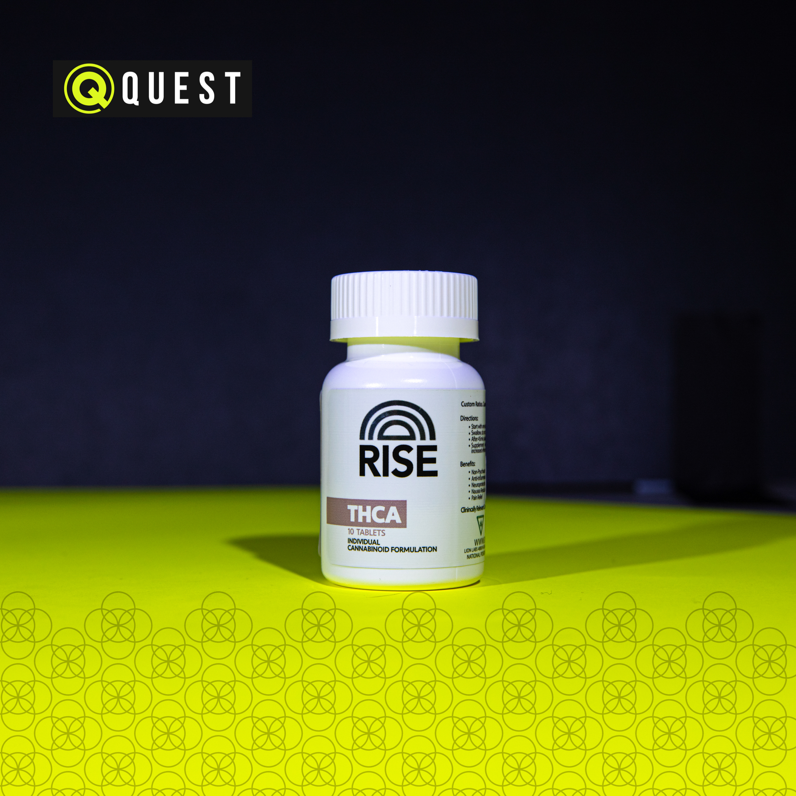 Photograph of product: Rise | Tablets | CBG | 200mg