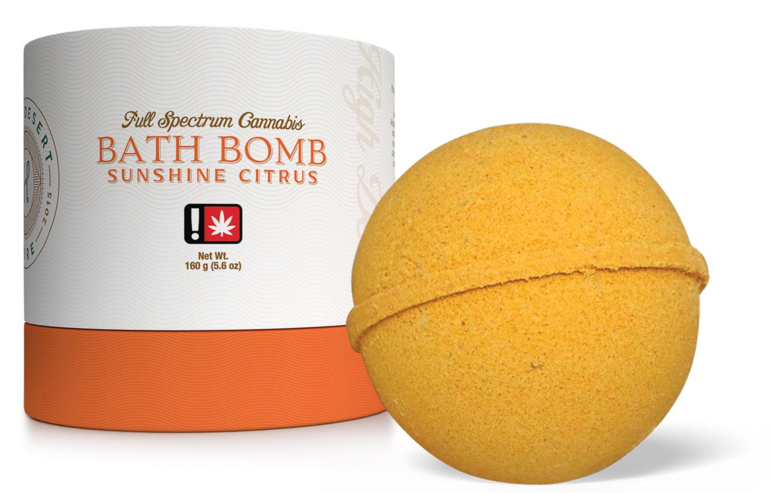 Photograph of product: High Desert Pure: Bath Bomb - 1:1 Sunshine Citrus