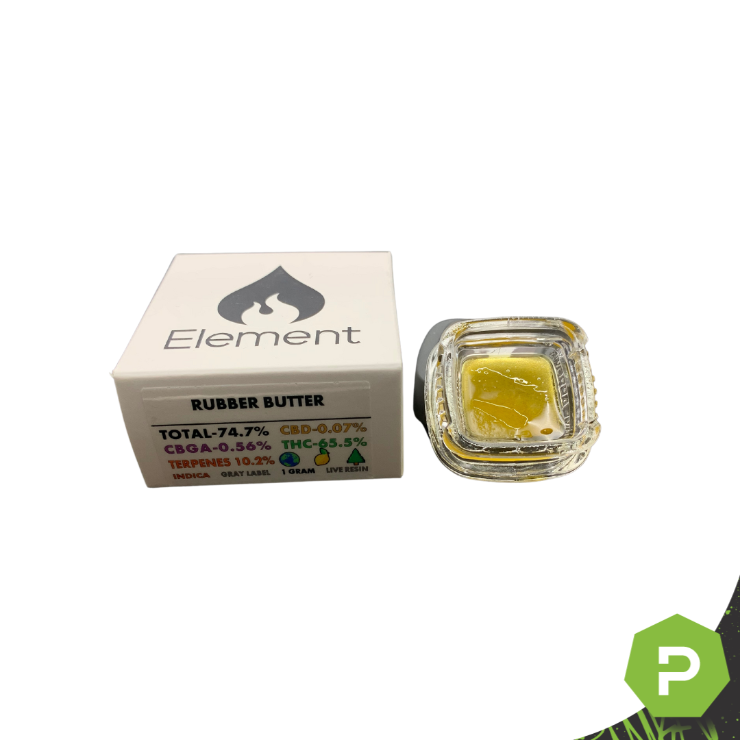 Photograph of product: Element Live Resin | Rubber Butter
