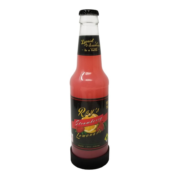 Photograph of product: Ray's Lemonade: Strawberry Lemonade - Beverage 100mg