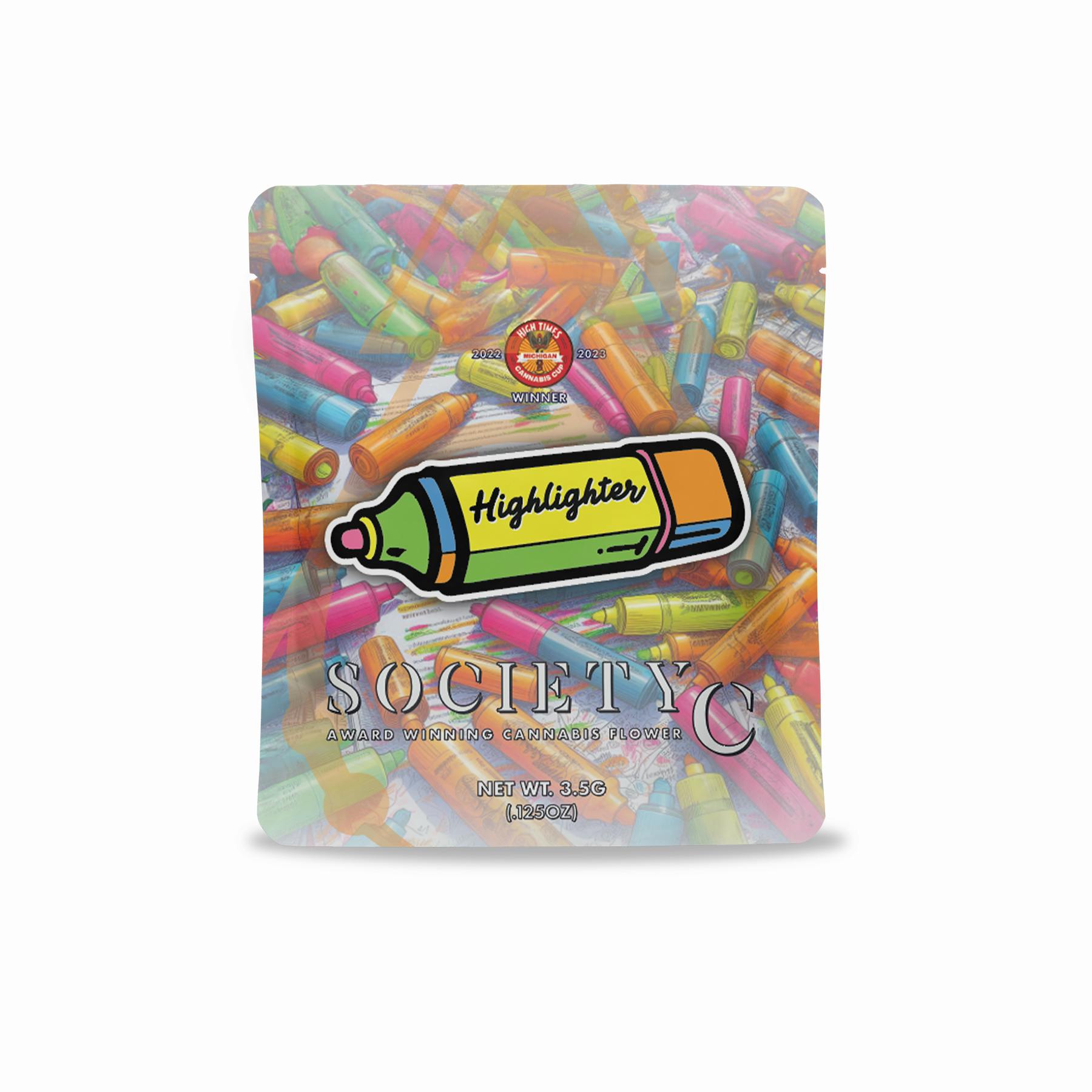 Photograph of product: Society C | Highlighter 3.5g Pre-Pack