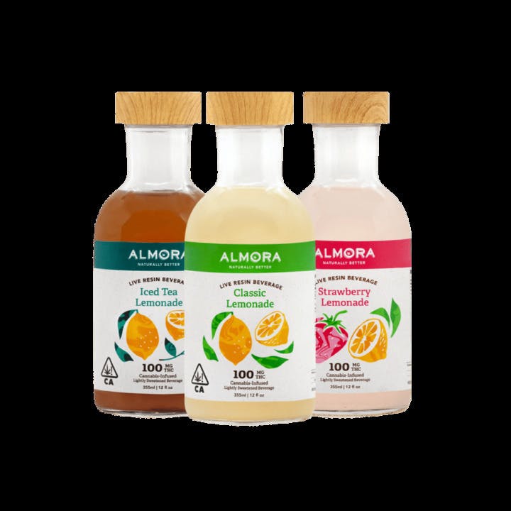 Photograph of product: Almora - Drink - Strawberry Lemonade (100mg)