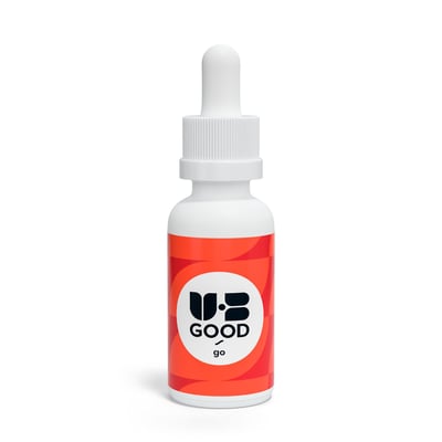 Photograph of product: UB Good - Go Tincture - Blood Orange - 440mg