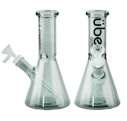 Photograph of product: Uber GOG 9" 5mm Straight Ice Pinch - Smoky Black