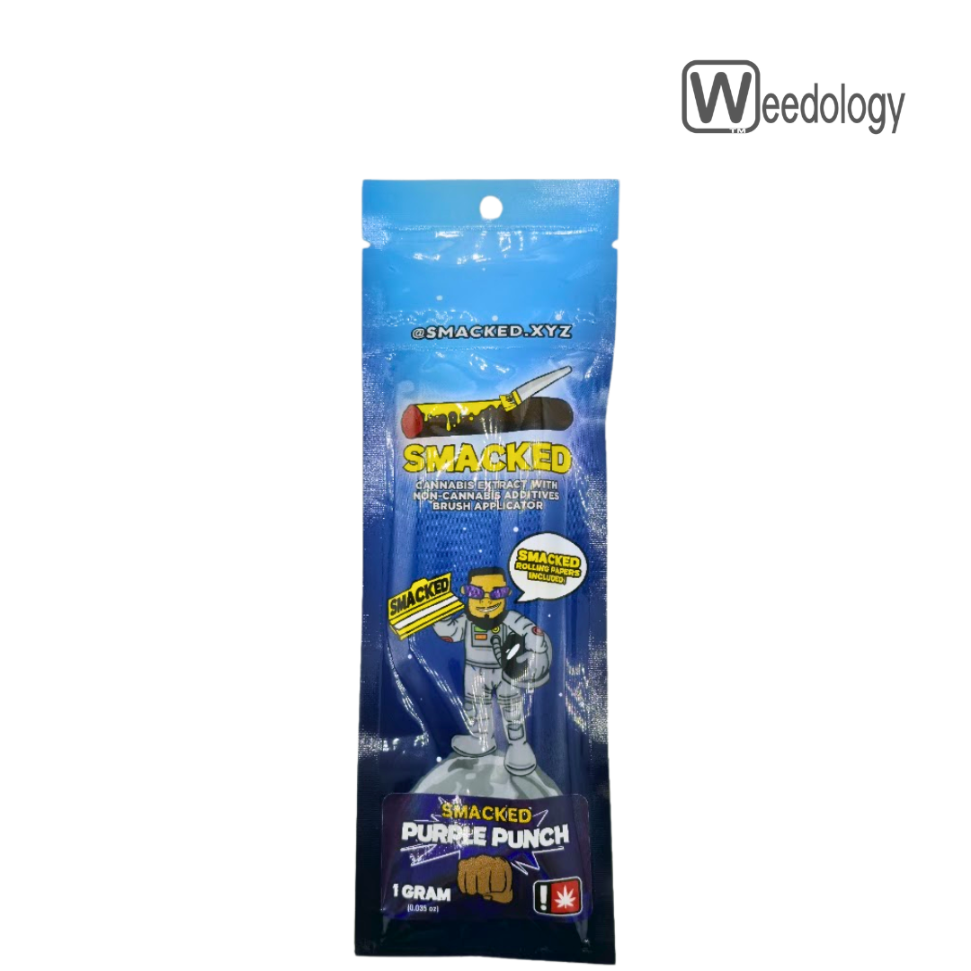 Photograph of product: Smacked 1g PURPLE PUNCH DST Dab Brush