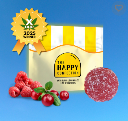 Photograph of product: The Happy Confection Boosted Berry Infused Gems T50.8 (S) 20 pack - 00129