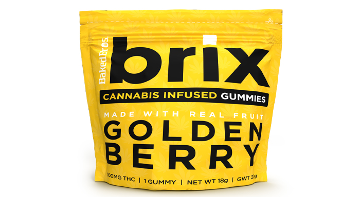 Photograph of product: BRIX | Golden Berry Gummies 100mg