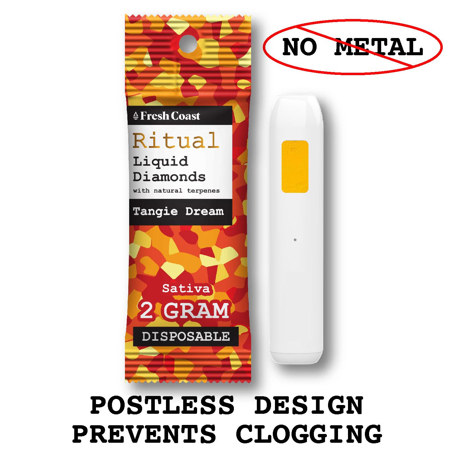 Photograph of product: Ritual | Disposable | Tangie Dream | 2g