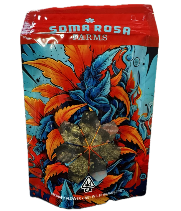 Photograph of product: Rainbow Runtz (H) 14g Half - Soma Rosa Farms
