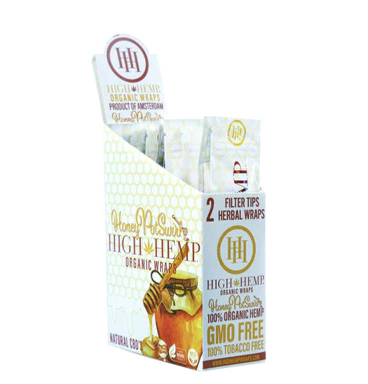 Photograph of product: Honey Pot Swirl High Hemp Organic Wraps