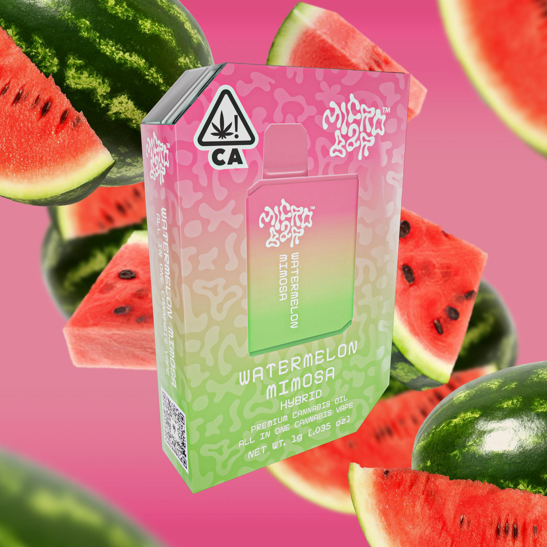 Photograph of product: Microbar Disp Watermelon Mimosa 1g