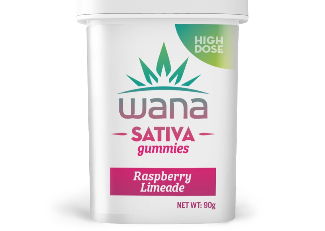 Photograph of product: Classic High-Dose Raspberry Limeade Sativa Gummies [20 Pack] | 1000mg