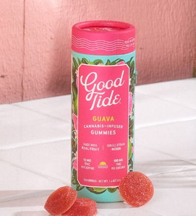 Photograph of product: GUAVA SOLVENTLESS ROSIN GUMMIES | 10PK | 100MG