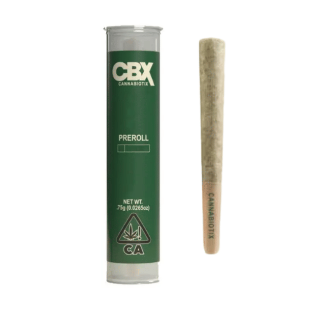 Photograph of product: CBX - Kush Mountains (H) Pre Roll | .75g - 