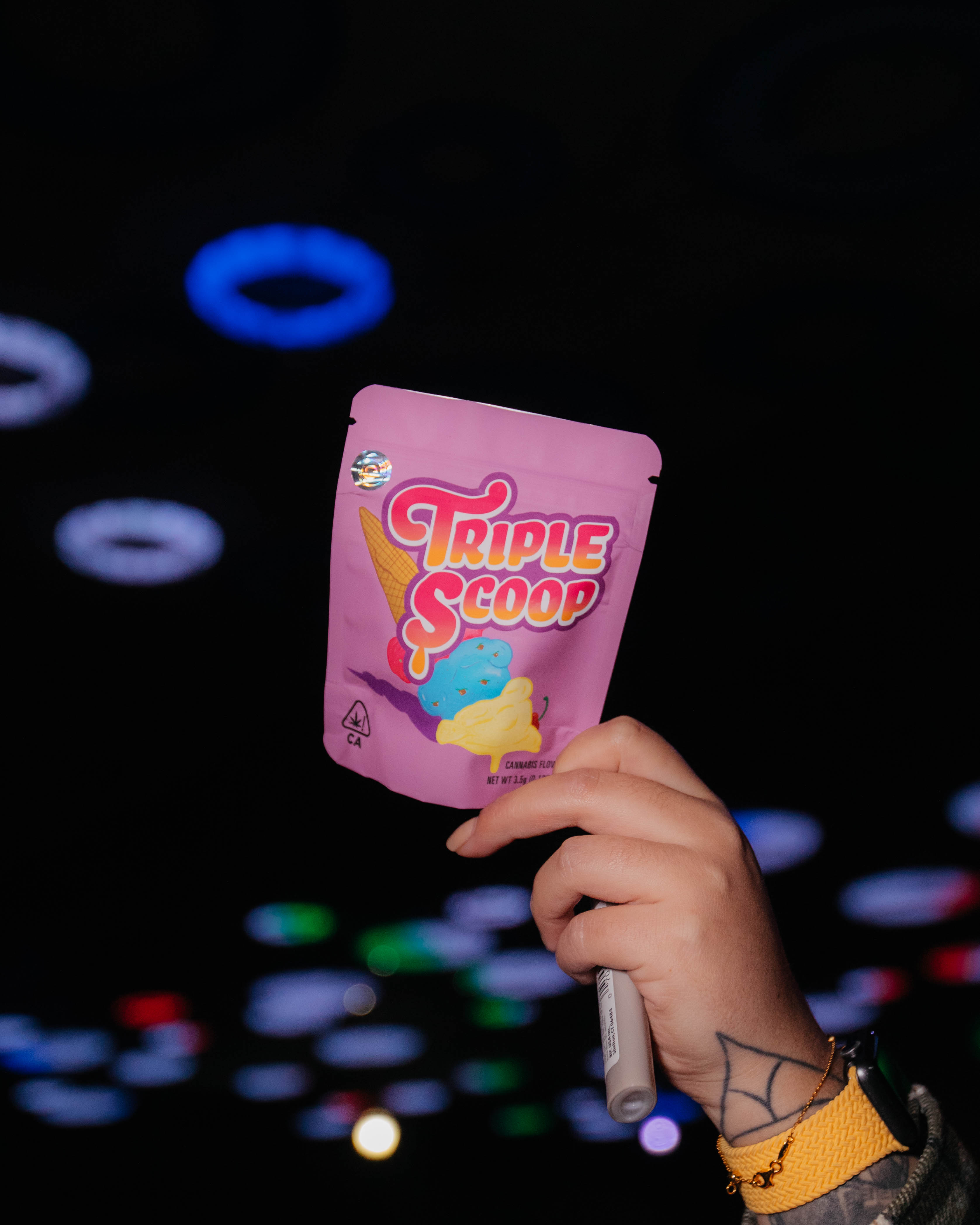 Photograph of product: TRIPLE SCOOP INDOOR 3.5G