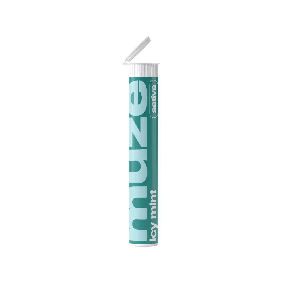 Photograph of product: muze - Flavored Pre-Roll 1g (2 x .5g) - Icy Mint