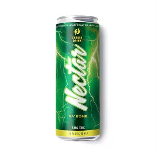 Photograph of product: Da'Bomb | 12oz Energy Drink | 5mg (Single)