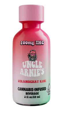 Photograph of product: Strawberry Kiwi | 100mg | 2oz Drink | Uncle Arnie's