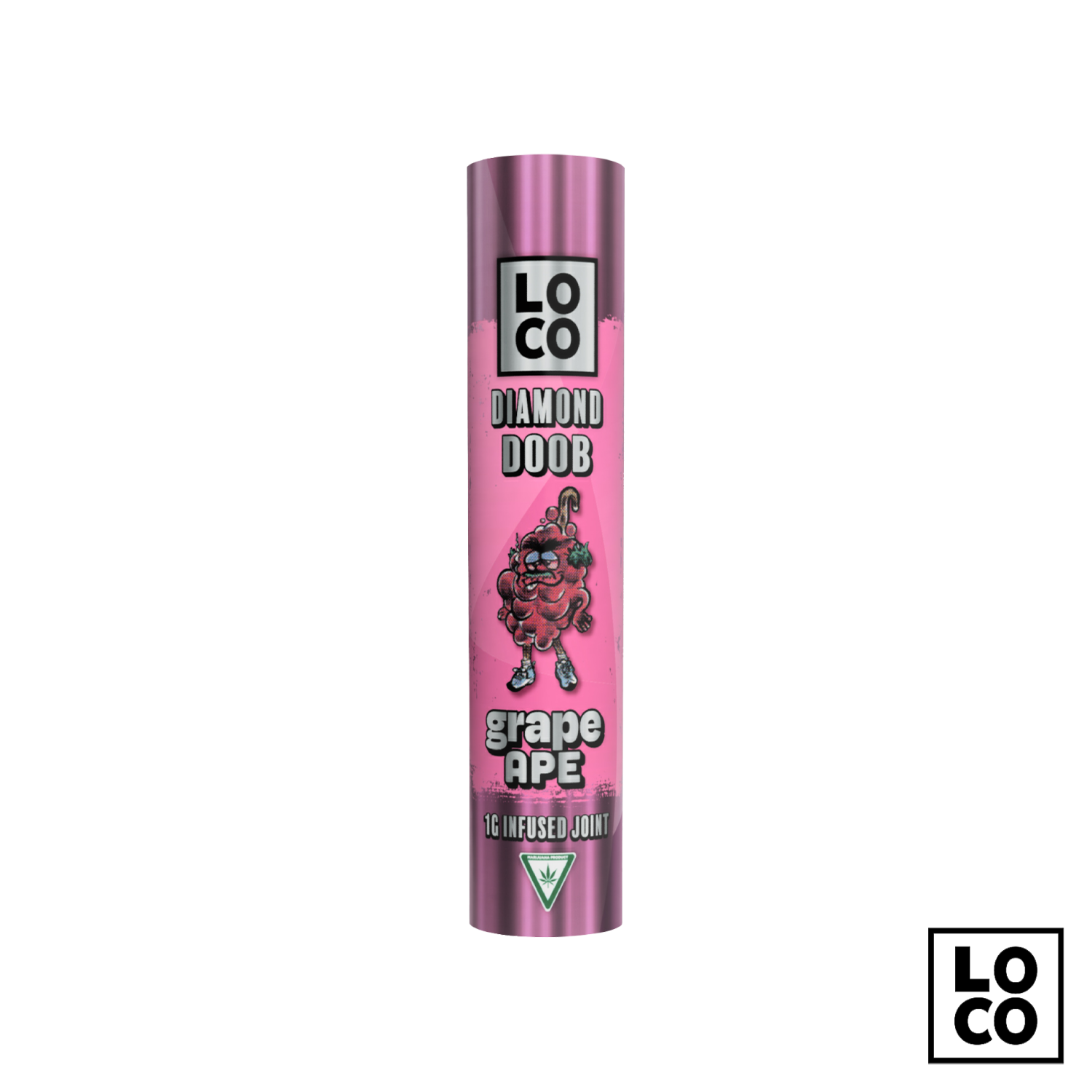 Photograph of product: Grape Ape Infused Pre-Roll - 1g