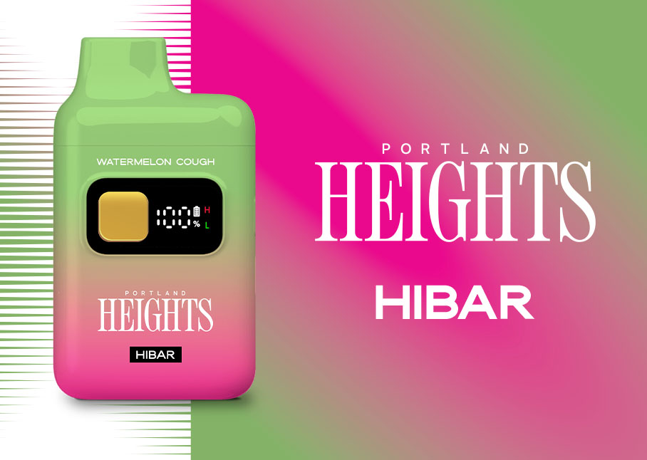 Photograph of product: Flavored Distillate | AIO | HiBar Watermelon Cough | 1.5G