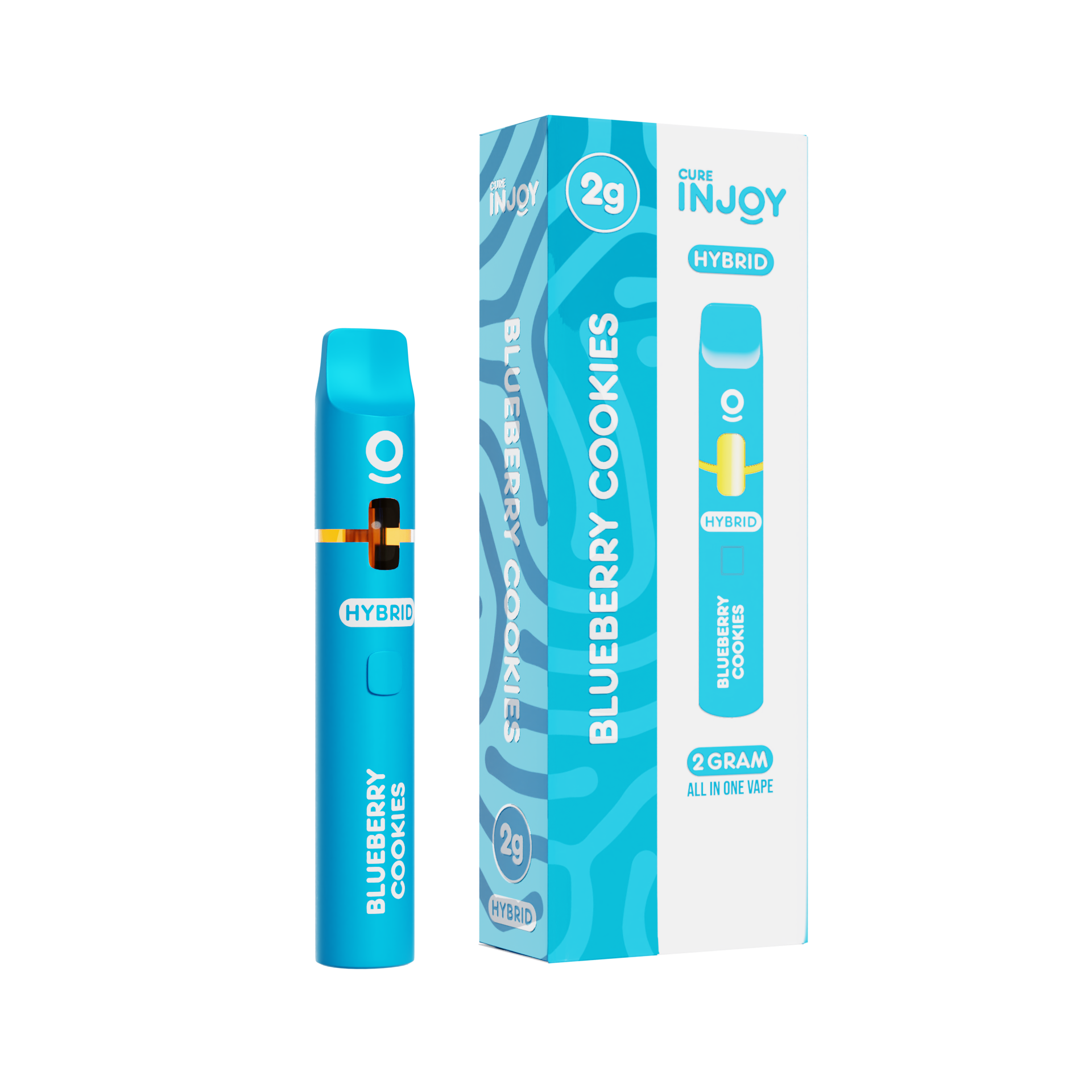 Photograph of product: 2g Blueberry Cookies Cure Injoy Disposable - 2.00 s