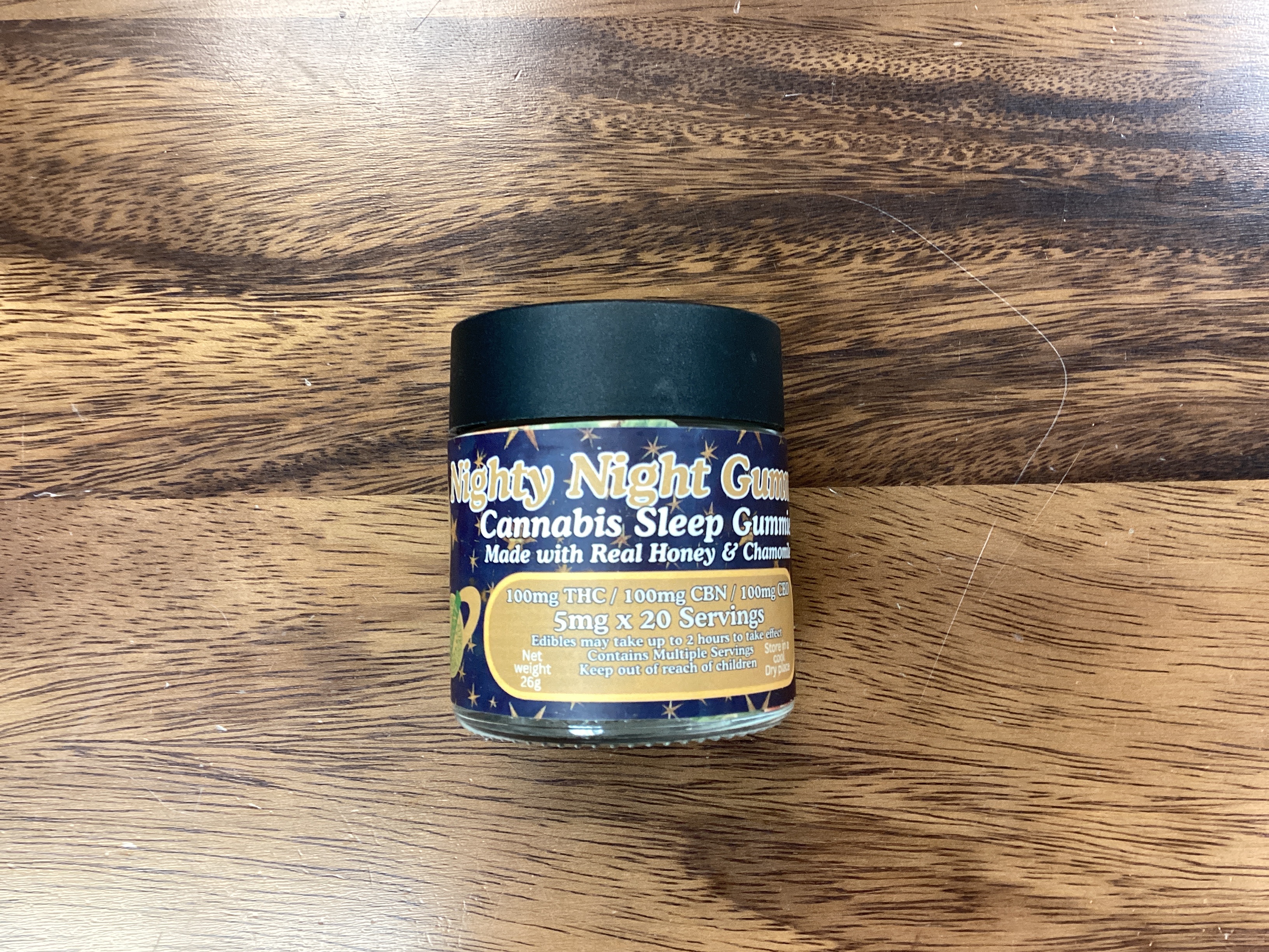 Photograph of product: Nighty Night Gummies- 20 count