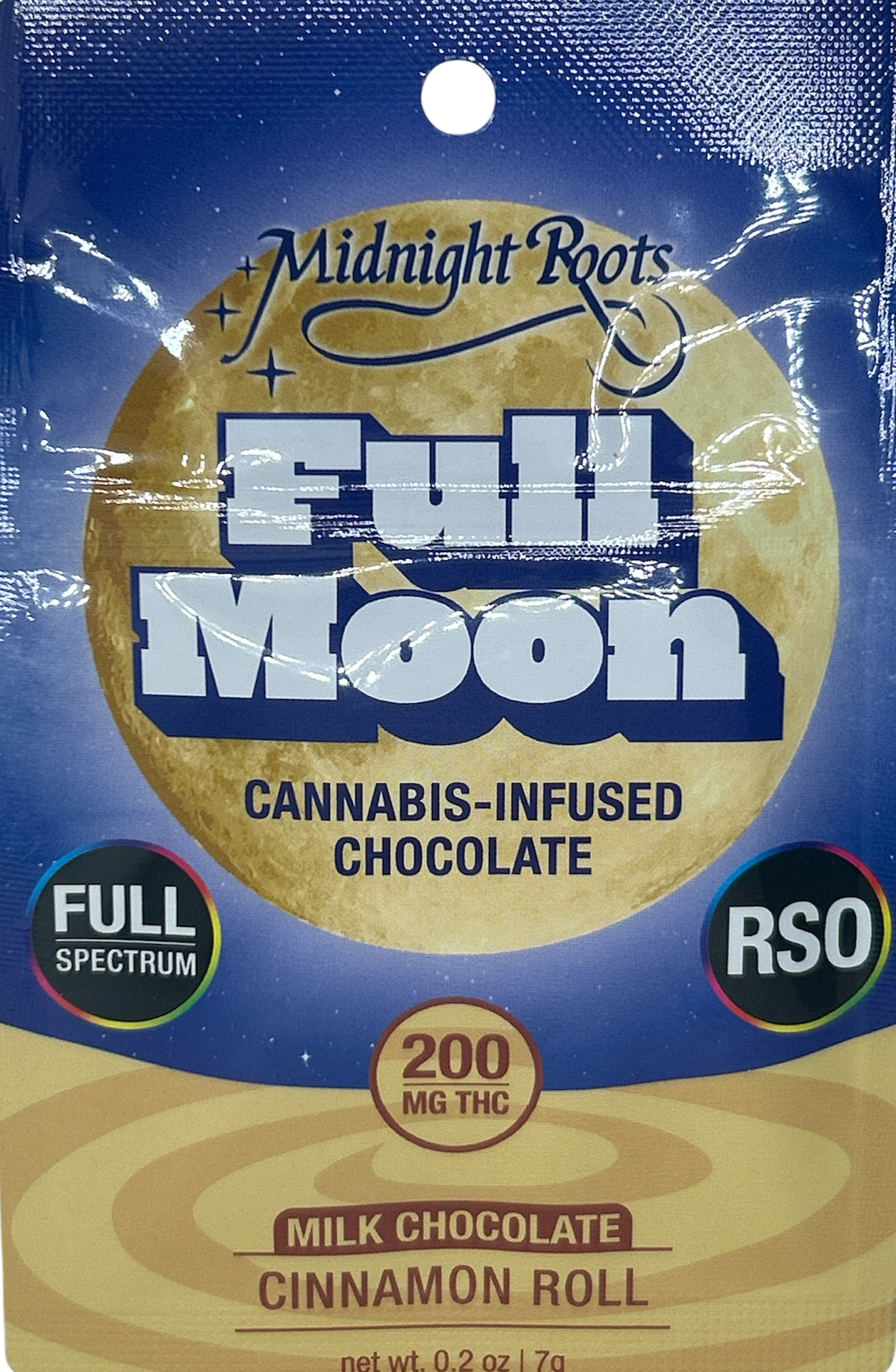 Photograph of product: Cinnamon Roll | 200mg Rso Full Moon