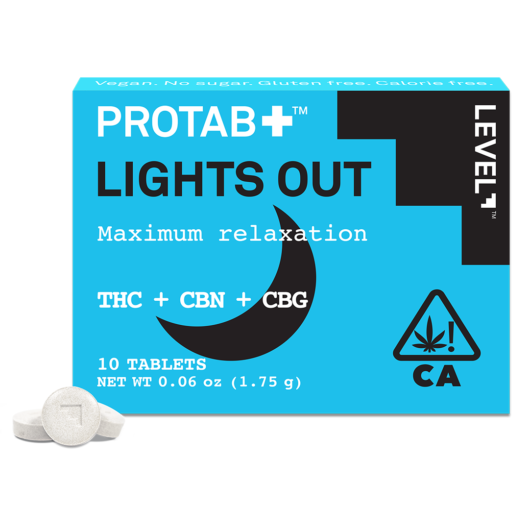 Photograph of product: Protab Lights Out [I] - 250MG TH-oui Tablets 10CT