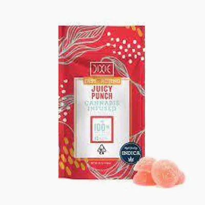 Photograph of product: Dixie | FA Gummies 100mg | I | Juicy Punch
