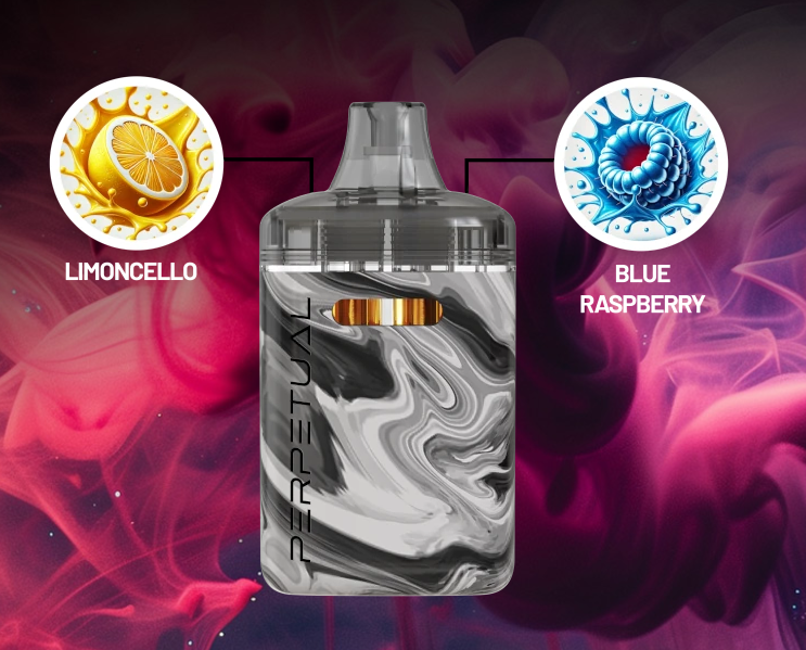 Photograph of product: Limoncello & Blue Raspberry (H) - Dual Disposable Vape l (2g)