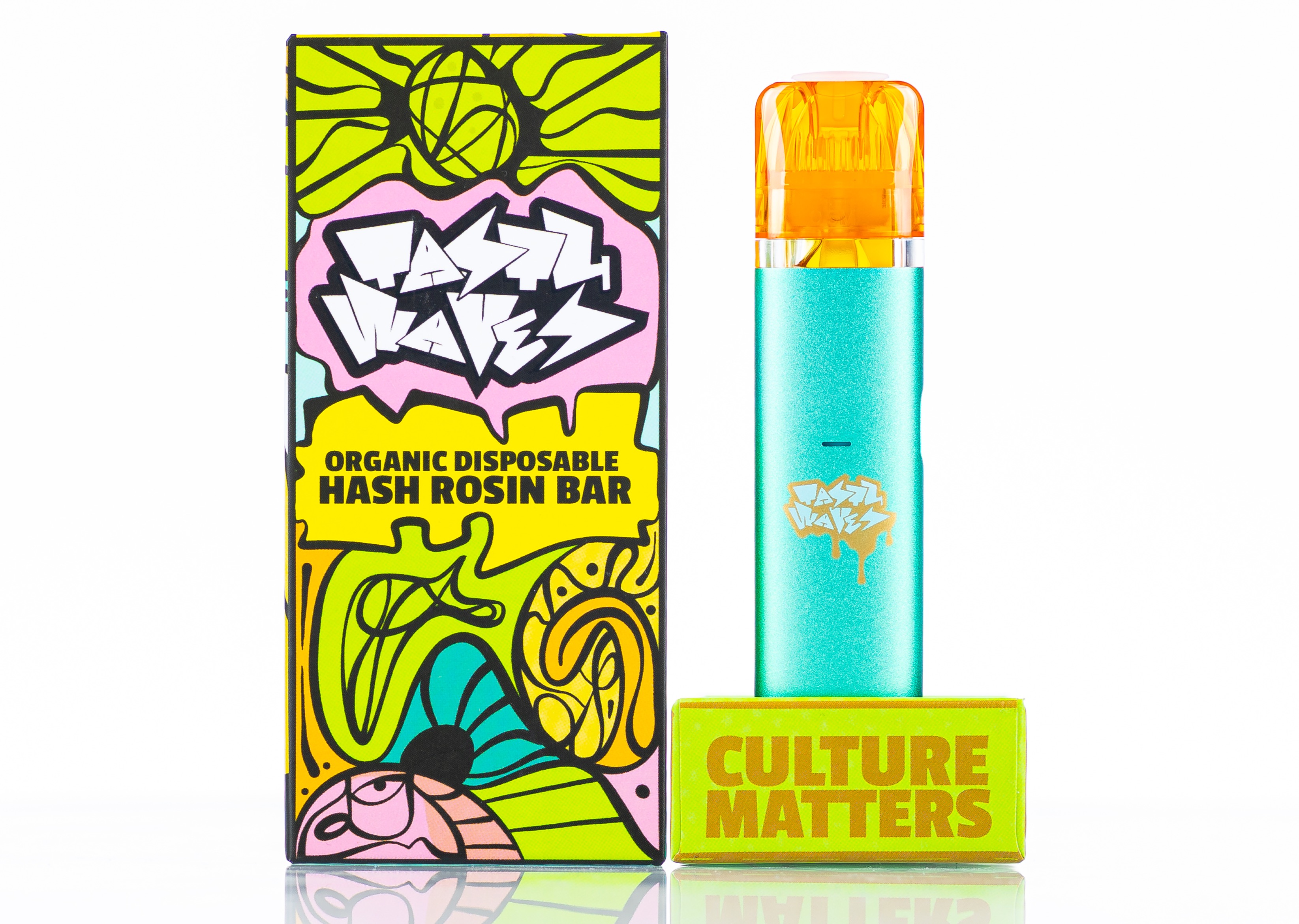 Photograph of product: Satsuma Sherb Solventless au chocolat Rosin 0.5g Disposable Bar