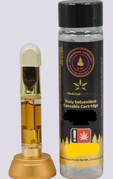 Photograph of product: Entourage - 1G Rosin - Berry Pie Oui'd Cart