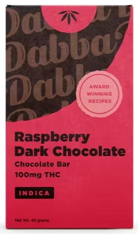 Photograph of product: Dabba - Chocolate - Unwind - Mint - 1:1:1 CBD:CBN - 100mg