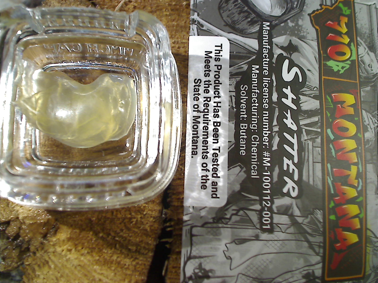 Photograph of product: Trophy Wife Shatter