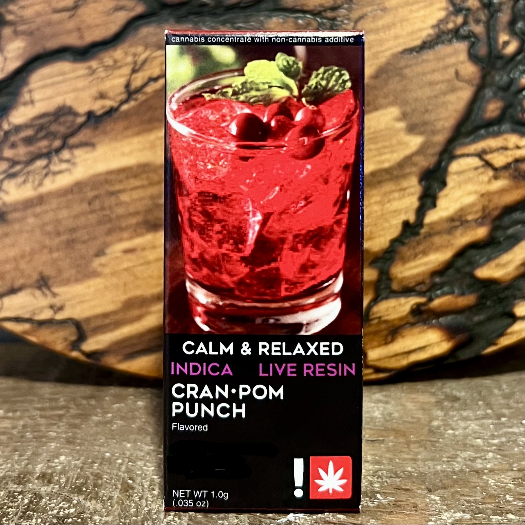 Photograph of product: Cran-Pom Punch Live Resin Cartridge | 1g