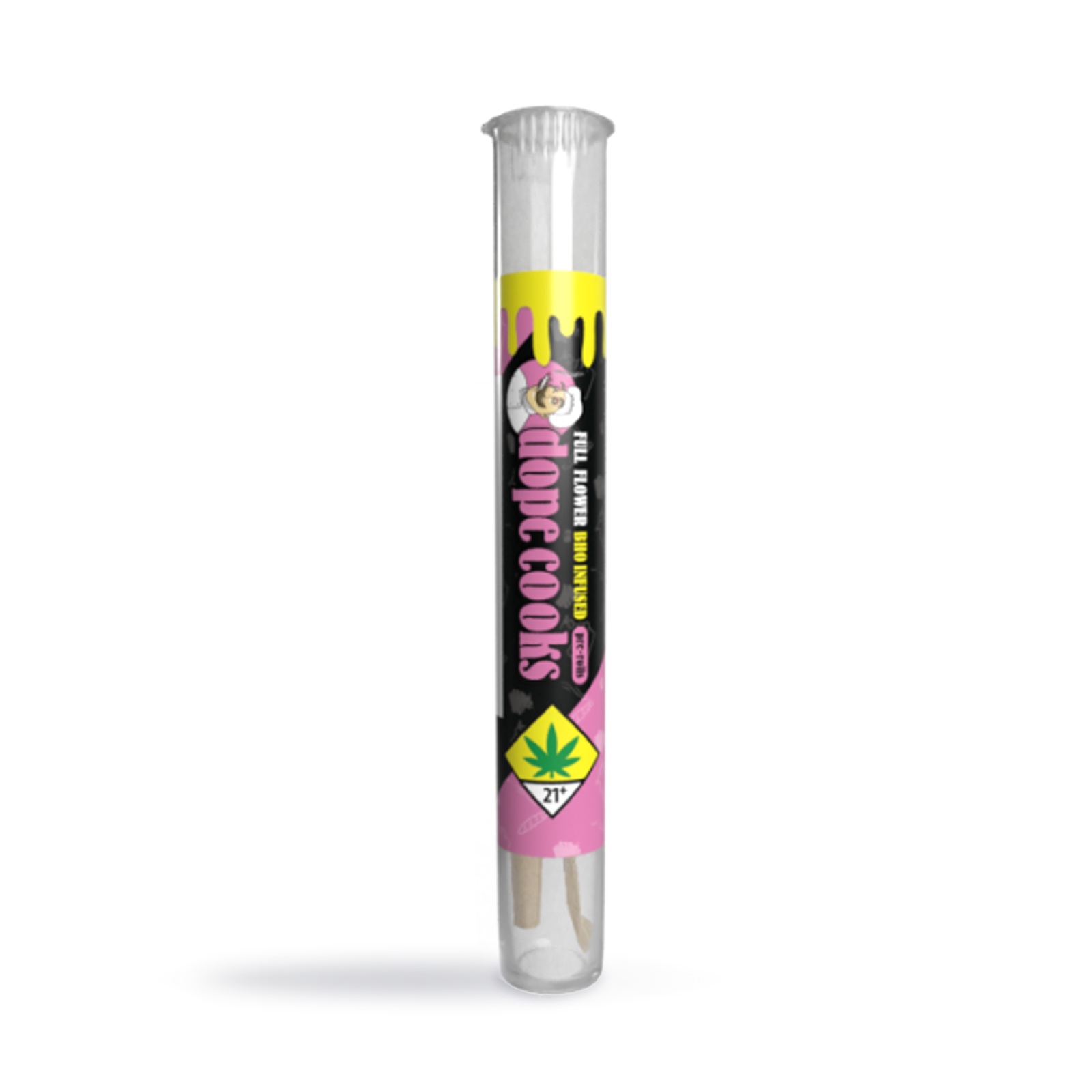 Photograph of Product: Apple Fritter BHO Infused Pre-Roll 2-pack | 1.5g