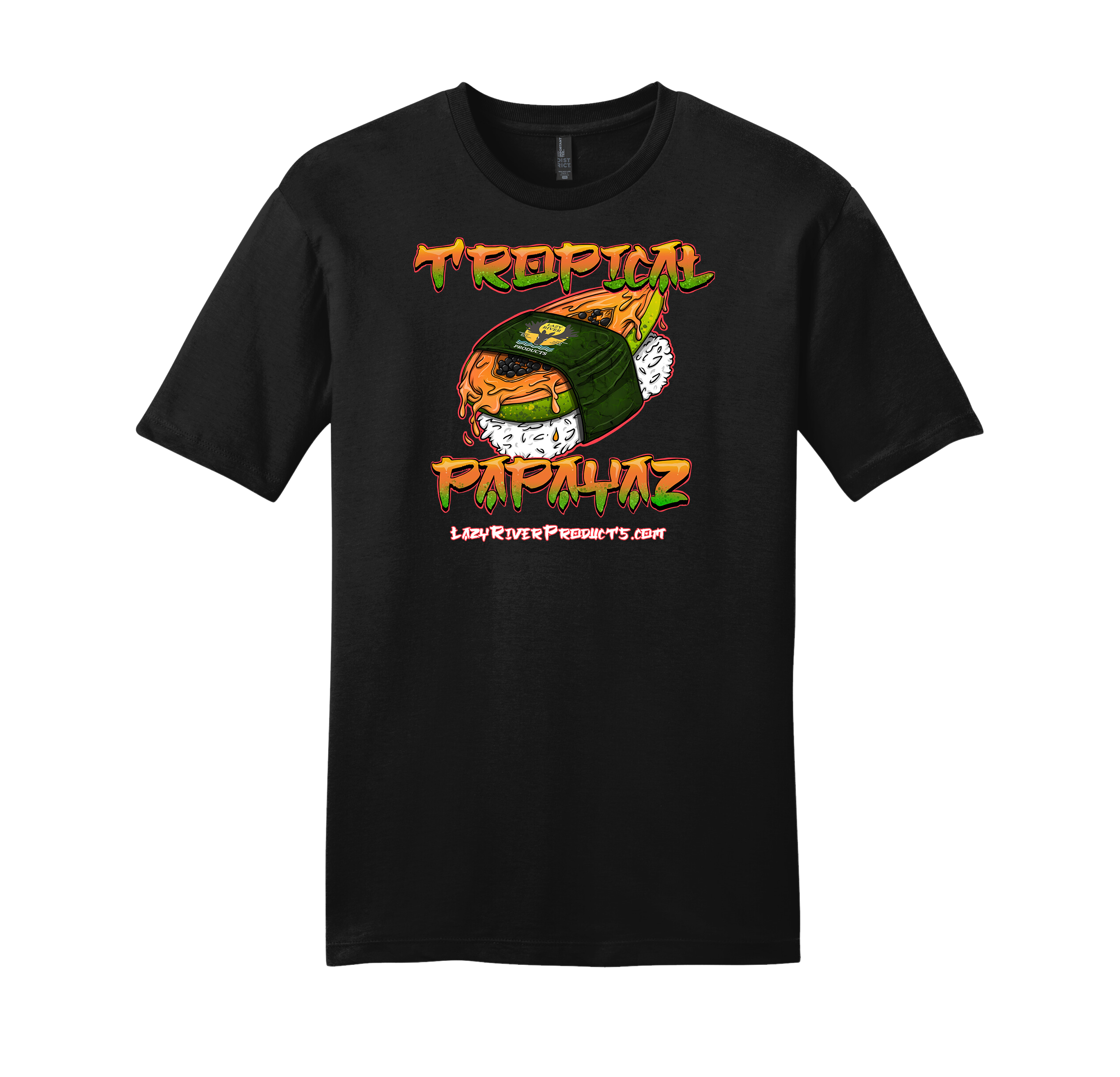 Photograph of product: LRP Tropical Papaya T-Shirt - Large (TAX INCLUDED)