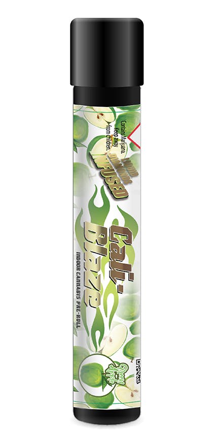 Photograph of product: Green Apple Liquid Diamonds Pre-Roll | 1g