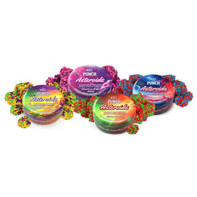 Photograph of product: Strawberry Grape Nebula - Solventless Asteroids - 100mg - 