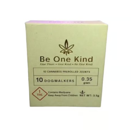 Photograph of product: Be One Kind | 10 x .35g Trailblazer Infused Preroll Pack | Tropicana Banana