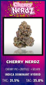 Photograph of product: Cherry Nerds 3.5G flw - 