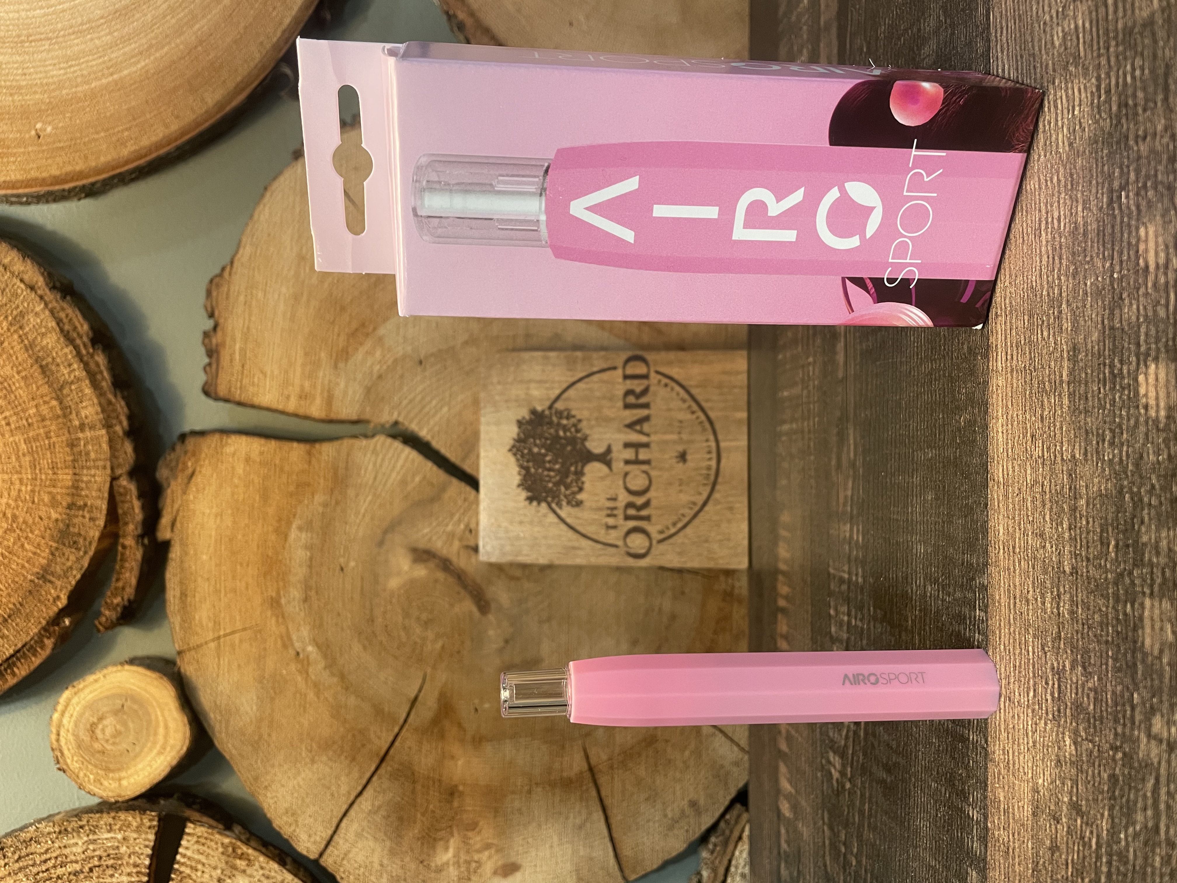 Photograph of product: AiroSport Vaporizer "Survivor Pink"