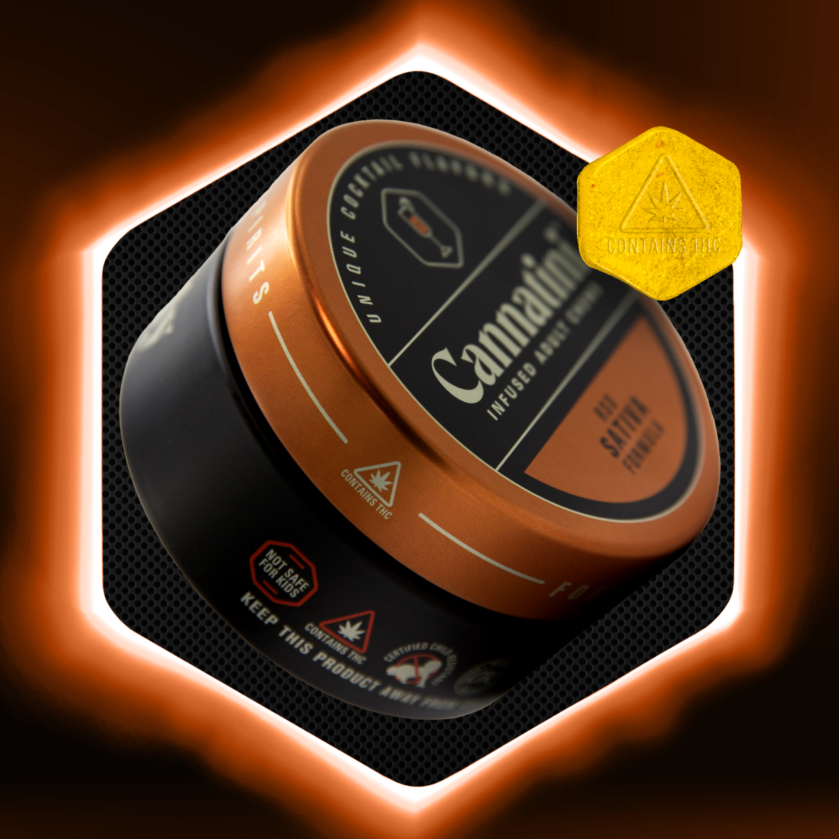 Photograph of product: Pineapple Margarita RSO Oui'd | 100mg