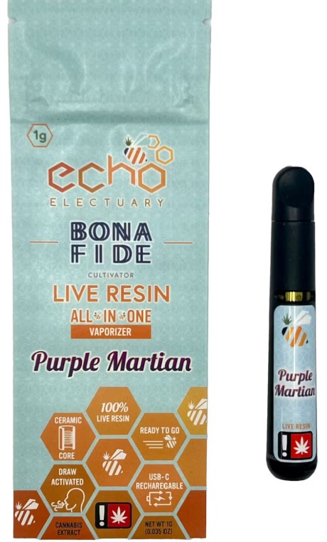 Photograph of product: Sour Diesel Live Nectar - Disposable - Echo Electuary